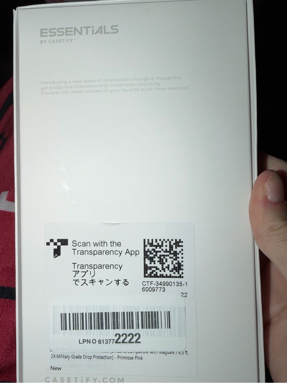NIB CASETiFY For IPhone Air Case - Ripple - Primrose Pink - Picture 3 of 4